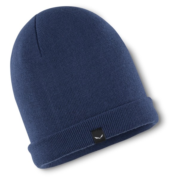 Salewa - Puez Merino Beanie - Mütze Gr 58 cm blau von Salewa