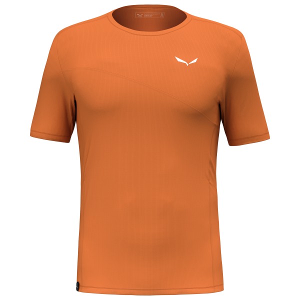 Salewa - Puez Sporty Dry T-Shirt - Funktionsshirt Gr 46 orange von Salewa