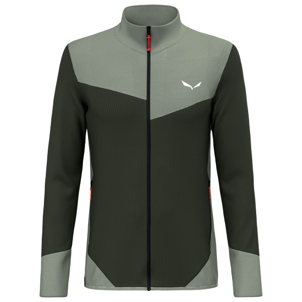 Salewa - Puez Waffle Hybrid PL Jacket - Fleecejacke Gr 52 oliv Salewa - Puez Waffle Hybrid PL Jacket - Fleecejacke Gr 52 oliv von Salewa