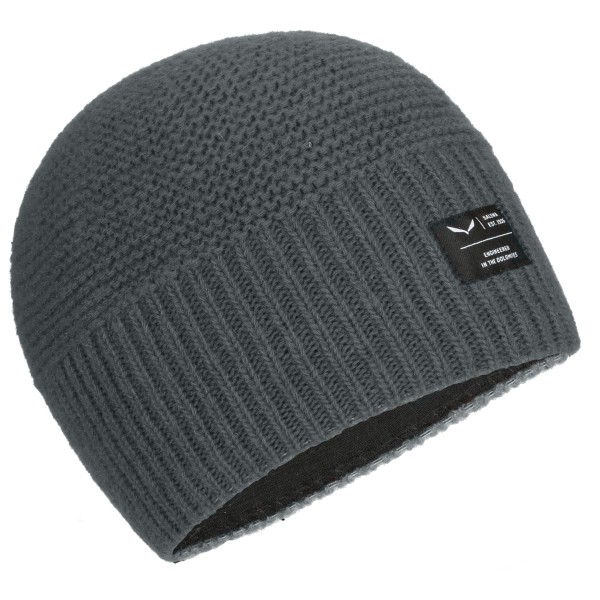 Salewa - Sarner 2 Wool Beanie - Mütze Gr One Size grau von Salewa