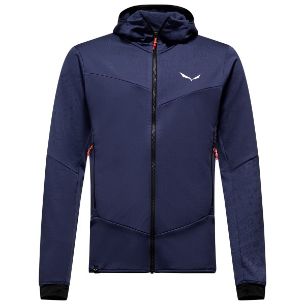 Salewa - Sella Crevasse Hooded Jacket - Fleecejacke Gr 46;48;50;54 blau;grau;schwarz von Salewa