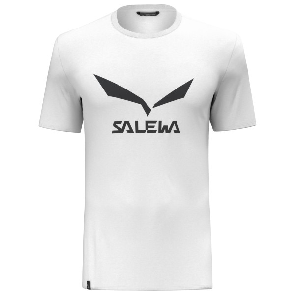 Salewa - Solidlogo Dry T-Shirt - Funktionsshirt Gr 48 - M weiß von Salewa