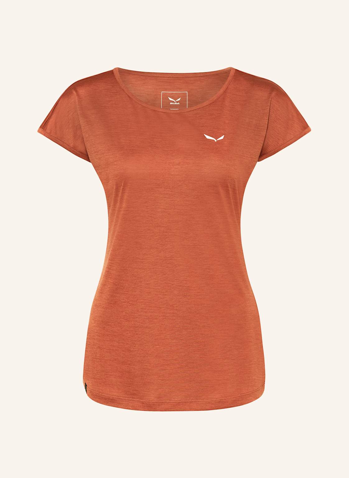 Salewa T-Shirt Puez Melange Dry'ton rot Salewa T-Shirt Puez Melange Dry'ton rot von Salewa