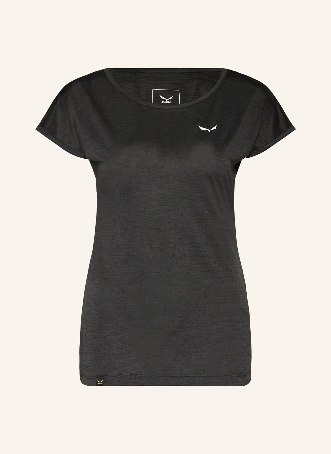 Salewa T-Shirt Puez Melange Dry'ton schwarz Salewa T-Shirt Puez Melange Dry'ton schwarz von Salewa