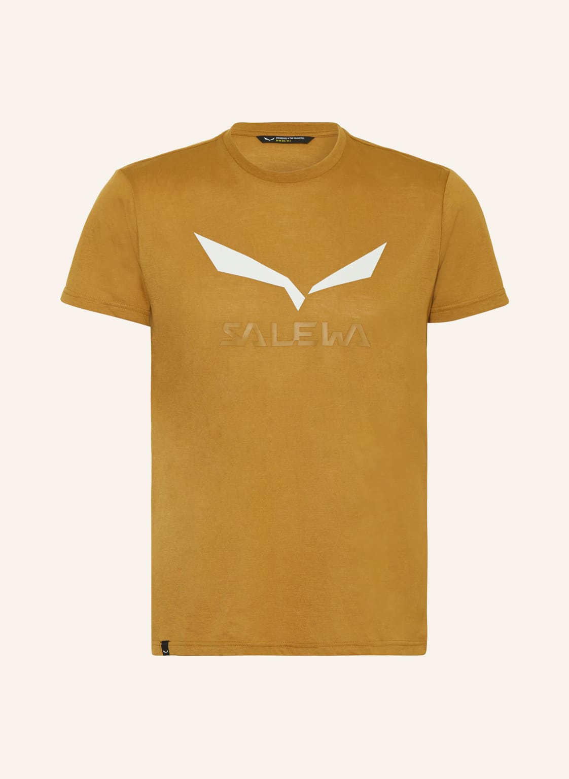 Salewa T-Shirt Solidlogo Dri-Release® braun von Salewa