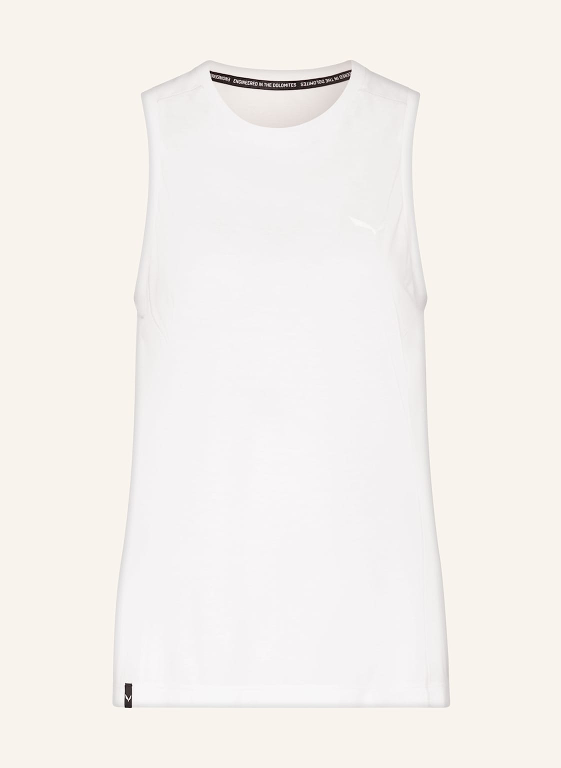 Salewa Tanktop Puez Dry weiss von Salewa