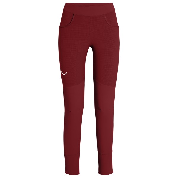 Salewa - Women's Agner Durastretch Tights - Leggings Gr 40 rot von Salewa