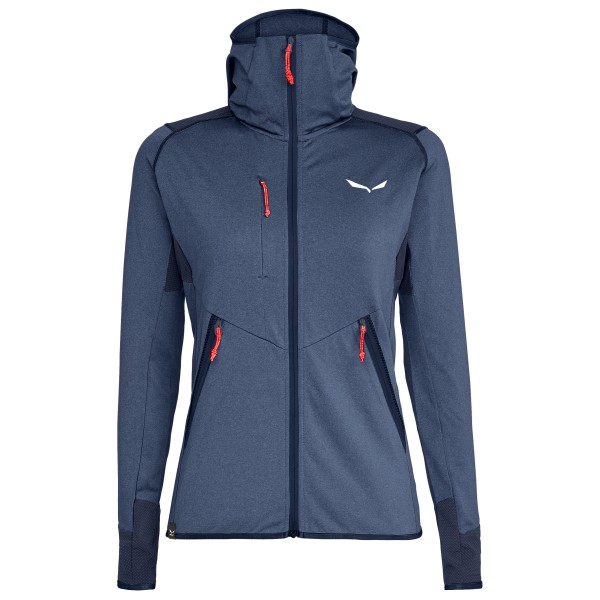 Salewa - Women's Agner Hybrid Polarlite Fullzip Hoody - Fleecejacke Gr 32;34;36;38;40;42 blau;grau/schwarz;oliv;rot von Salewa