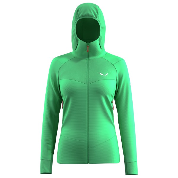 Salewa - Women's Agner PL Hood Jacket - Fleecejacke Gr 34 grün von Salewa