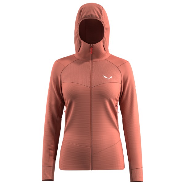 Salewa - Women's Agner PL Hood Jacket - Fleecejacke Gr 36 braun von Salewa