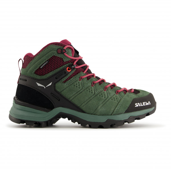 Salewa - Women's Alp Mate Mid WP - Wanderschuhe Gr 4 oliv/schwarz Salewa - Women's Alp Mate Mid WP - Wanderschuhe Gr 4 oliv/schwarz von Salewa