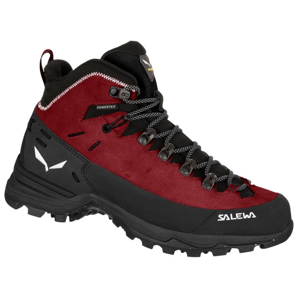 Salewa - Women's Alp Mate Winter Mid Waterproof - Winterschuhe Gr 6,5 schwarz/rot von Salewa