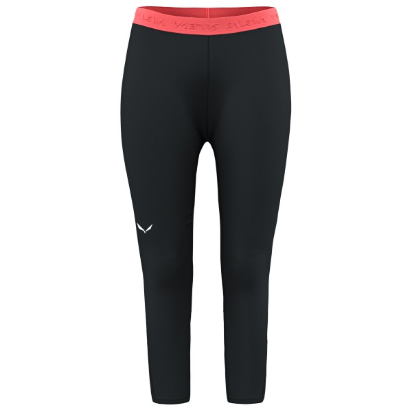 Salewa - Women's Cristallo Warm AMR 3/4 Tight - Merinounterwäsche Gr 38 schwarz von Salewa