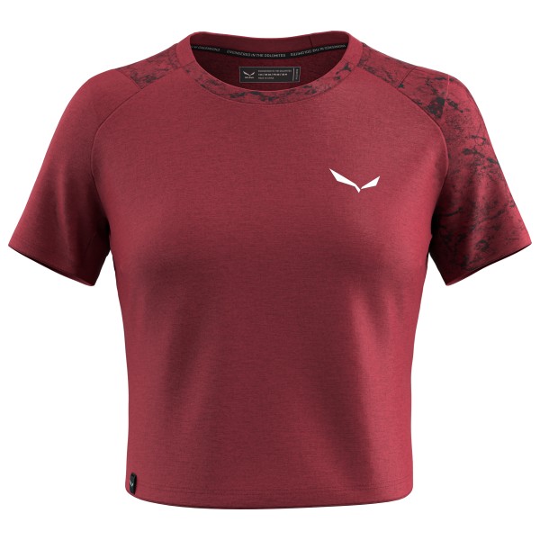 Salewa - Women's Lavaredo Hemp Crop T-Shirt - Funktionsshirt Gr 38 rot Salewa - Women's Lavaredo Hemp Crop T-Shirt - Funktionsshirt Gr 38 rot von Salewa