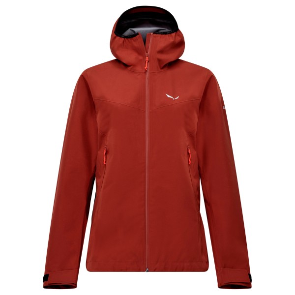 Salewa - Women's Puez GTX 3L ePE Jacket - Regenjacke Gr 36 rot von Salewa