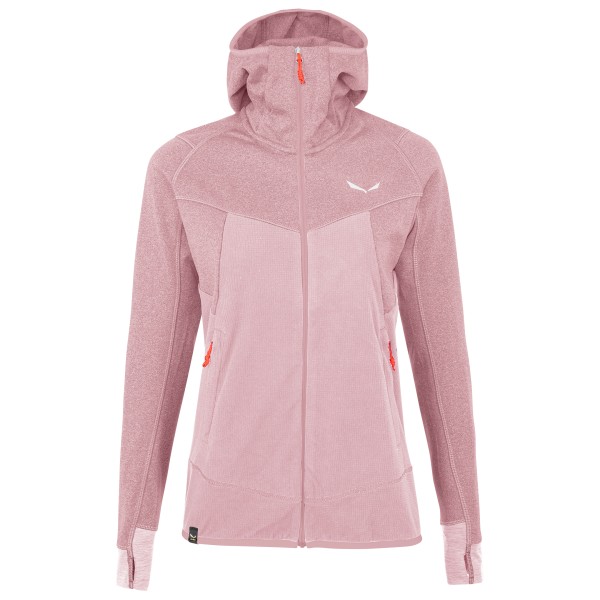 Salewa - Women's Puez Hybrid Polarlite Fullzip - Fleecejacke Gr 34 rosa von Salewa