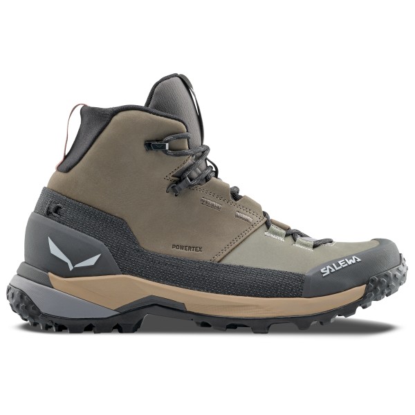 Salewa - Women's Puez Leather Mid PTX - Wanderschuhe Gr 8 grau Salewa - Women's Puez Leather Mid PTX - Wanderschuhe Gr 8 grau von Salewa