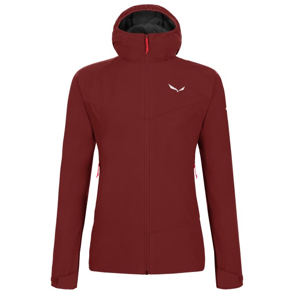 Salewa - Women's Puez PTX 2L Jacket - Regenjacke Gr M rot von Salewa