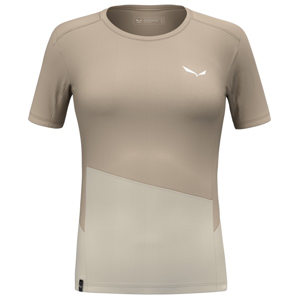 Salewa - Women's Puez Sporty Dry T-Shirt - Funktionsshirt Gr 32 beige von Salewa