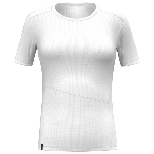 Salewa - Women's Puez Sporty Dry T-Shirt - Funktionsshirt Gr 36 weiß/grau von Salewa