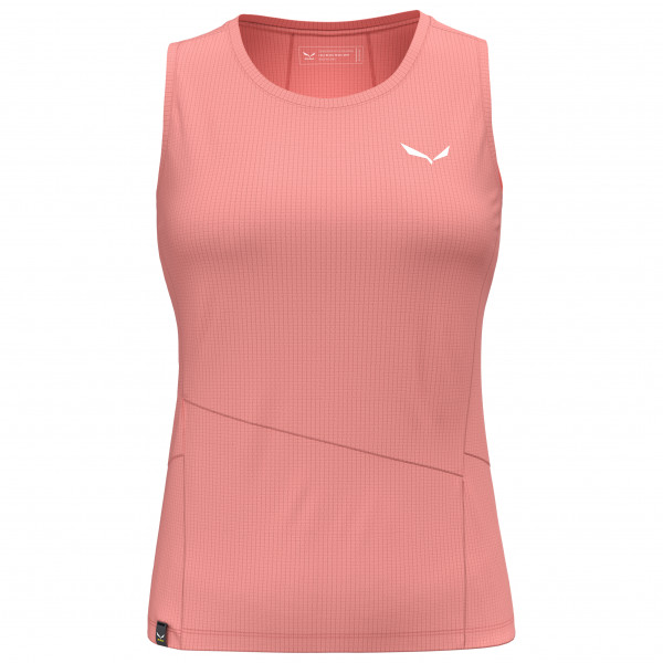 Salewa - Women's Puez Sporty Dry Tank - Tank Top Gr 38 rosa von Salewa