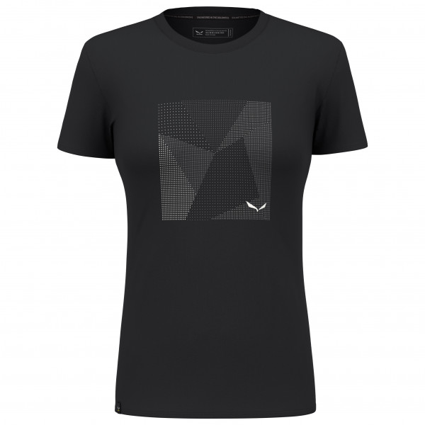 Salewa - Women's Pure Building Dry T-Shirt - T-Shirt Gr 34 schwarz von Salewa