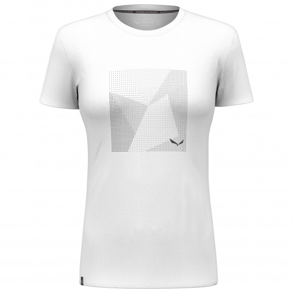 Salewa - Women's Pure Building Dry T-Shirt - T-Shirt Gr 36 weiß von Salewa