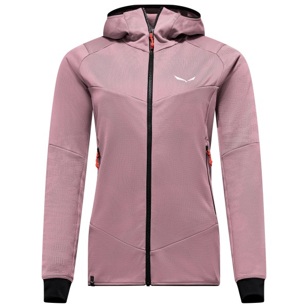 Salewa - Women's Sella Crevasse Hooded Jacket - Fleecejacke Gr 34 rosa von Salewa