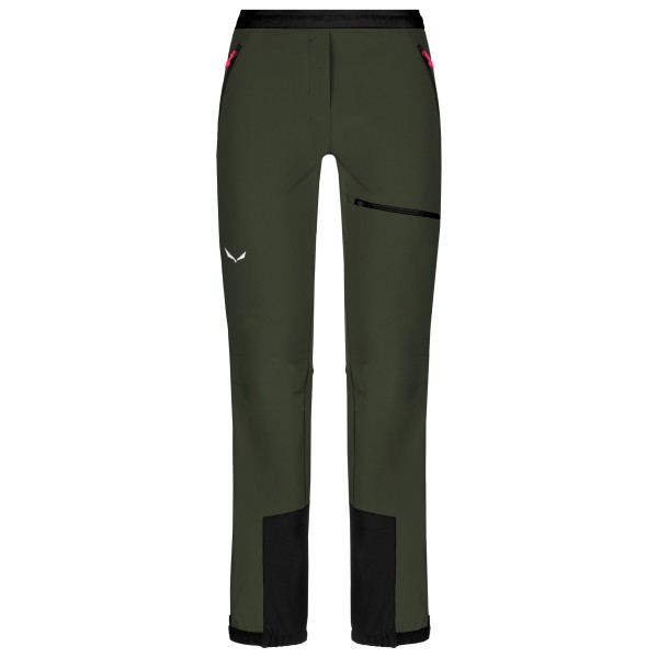 Salewa - Women's Sella DST Light Pants - Skitourenhose Gr 36 oliv von Salewa