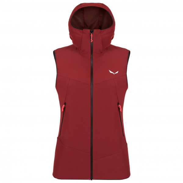 Salewa - Women's Sella DST Vest - Softshellgilet Gr 34 rot von Salewa