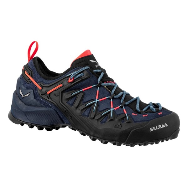 Salewa - Women's Wildfire Edge GTX - Approachschuhe Gr 6,5 schwarz/blau von Salewa