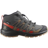 SALOMON Kinder Wanderschuhe XA Pro V8 Mid CSWP grau | 31 von Salomon