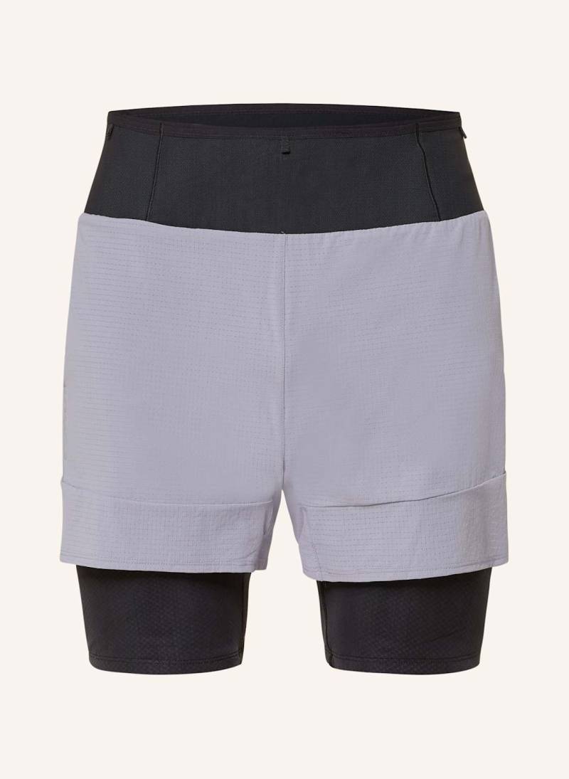 Salomon 2-In-1-Laufshorts Sense Aero blau von Salomon