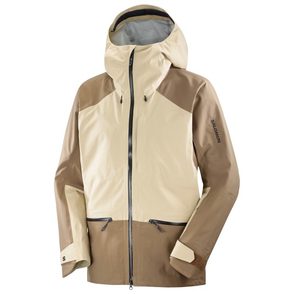 Salomon - Absolute 3L Jacket - Skijacke Gr L beige von Salomon