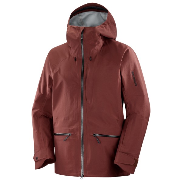 Salomon - Absolute 3L Jacket - Skijacke Gr L rot von Salomon