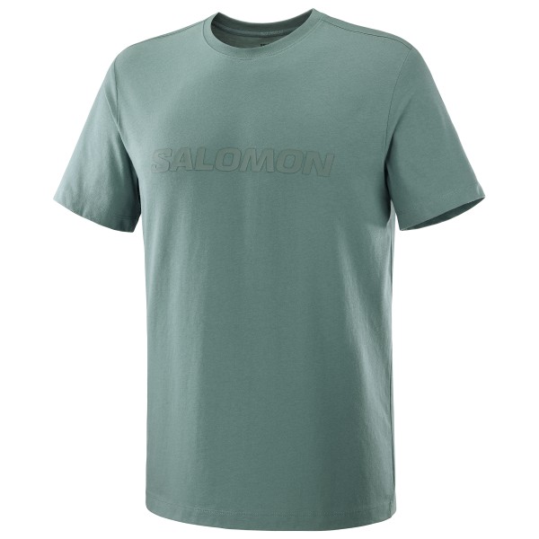 Salomon - Big Logo T-Shirt - T-Shirt Gr L;M;S;XL;XXL schwarz;türkis;weiß Salomon - Big Logo T-Shirt - T-Shirt Gr L;M;S;XL;XXL schwarz;türkis;weiß von Salomon