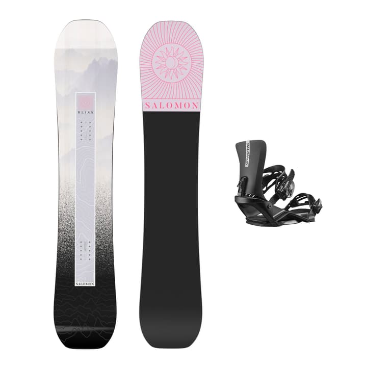 Salomon Bliss inkl. Rhythm All Mountain Snowboard inkl. Bindung mehrfarbig von Salomon