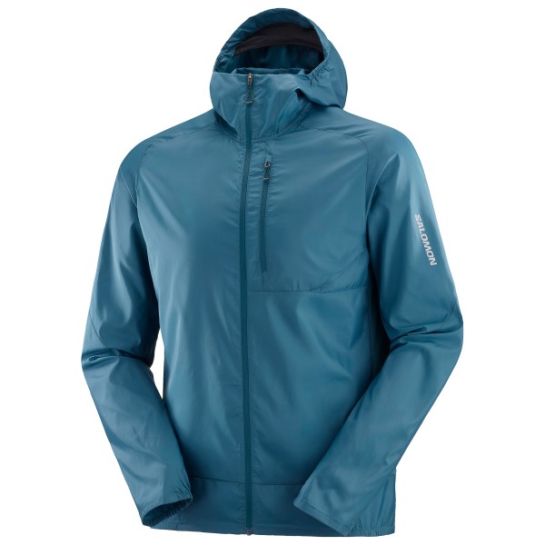 Salomon - Bonatti Cross Full Zip Hoodie - Laufjacke Gr L blau von Salomon