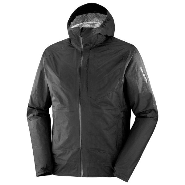 Salomon - Bonatti WP Jacket - Laufjacke Gr L schwarz/grau von Salomon