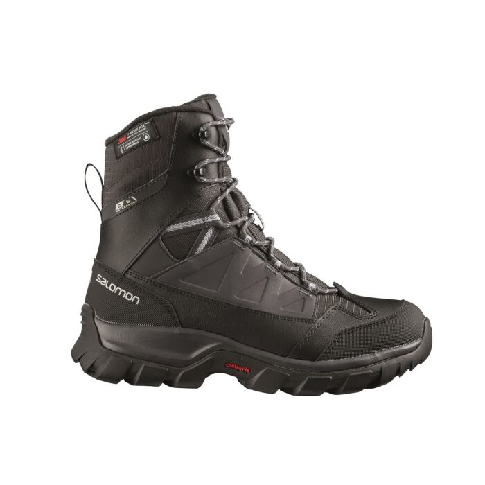 Salomon Chalten TS Cswp Winterschuh Damen schwarz-grau, 37.5 von Salomon