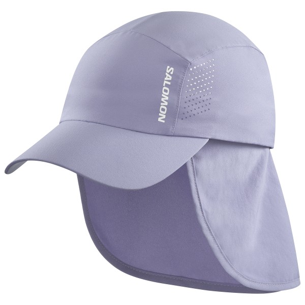 Salomon - Cross+ Cap - Cap Gr One Size lila von Salomon