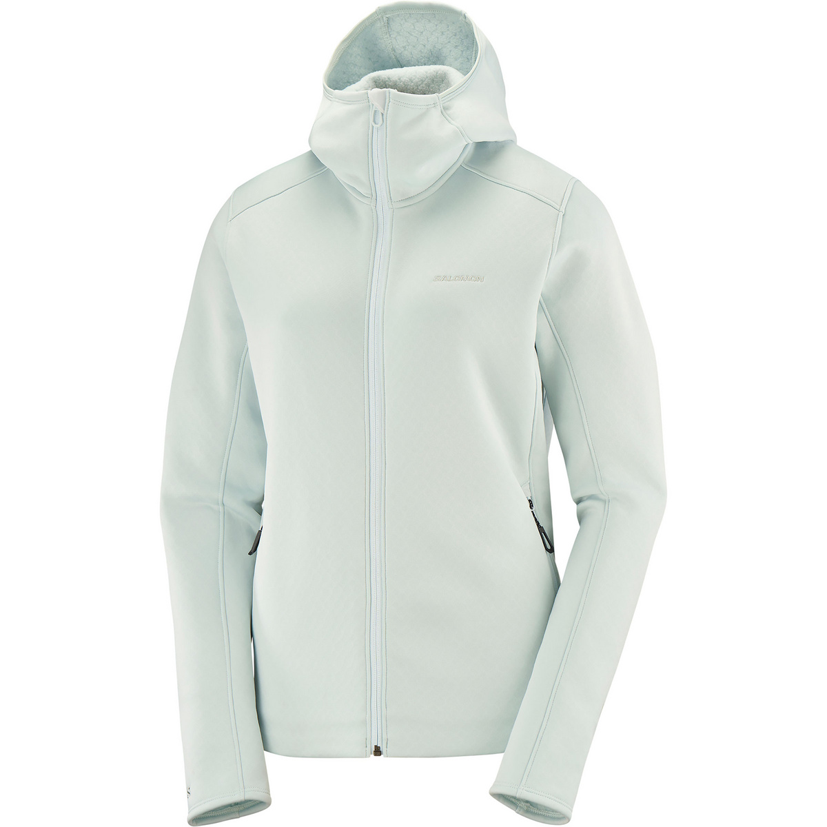 Salomon Damen Essential Midfleece Hooded Jacke von Salomon