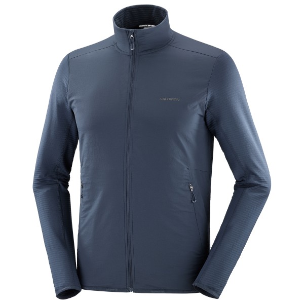 Salomon - Essential Lightwarm Hybrid - Fleecejacke Gr XL blau von Salomon