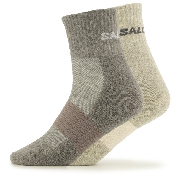 Salomon - Evasion Ankle 2-Pack - Multifunktionssocken Gr 36-38 grau Salomon - Evasion Ankle 2-Pack - Multifunktionssocken Gr 36-38 grau von Salomon