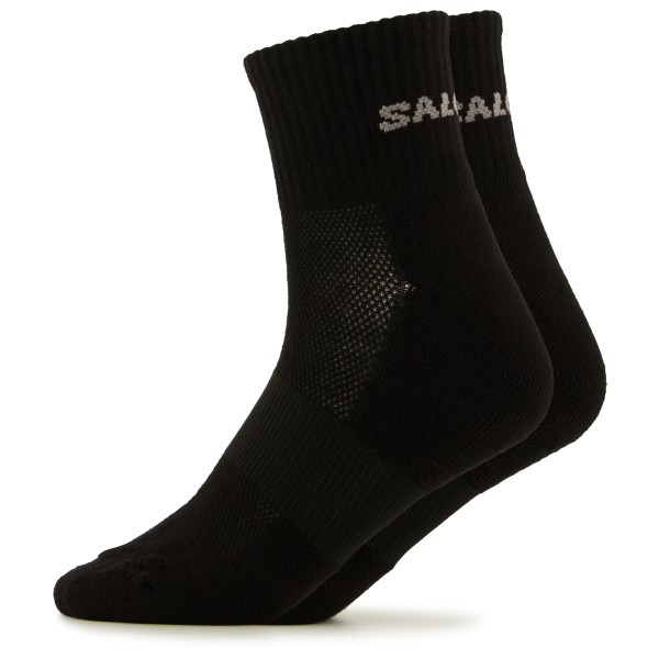 Salomon - Evasion Ankle 2-Pack - Multifunktionssocken Gr 42-44 schwarz von Salomon