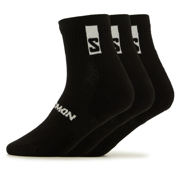 Salomon - Everyday Ankle 3-Pack - Multifunktionssocken Gr 36-38 schwarz von Salomon