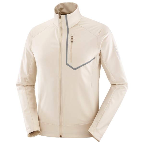 Salomon - GORE-TEX Infinium Windstopper Pro Jacket - Langlaufjacke Gr L beige von Salomon