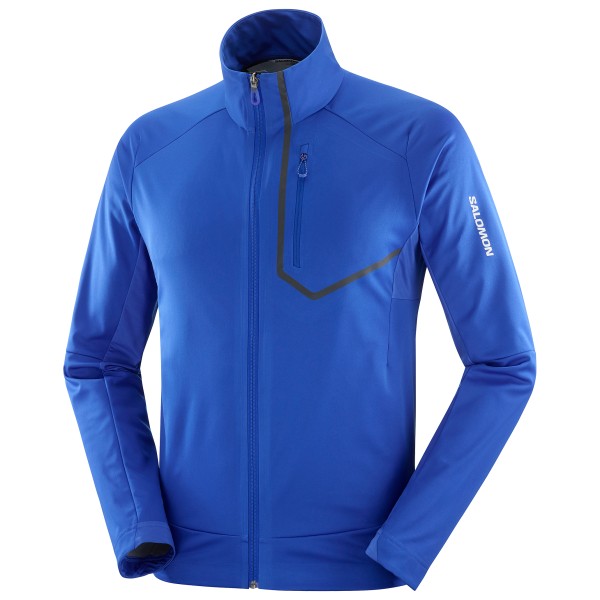 Salomon - GORE-TEX Infinium Windstopper Pro Jacket - Langlaufjacke Gr M blau von Salomon