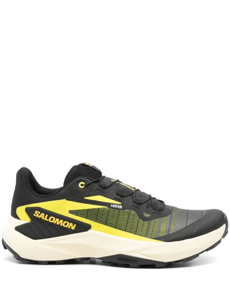 Salomon Genesis logo-print sneakers - Black von Salomon