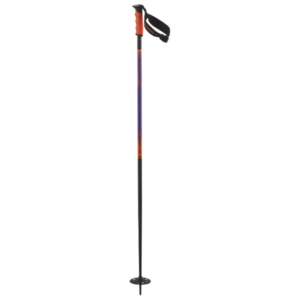 Salomon - Hacker S3 - Skistöcke Gr 105 cm schwarz/orange von Salomon